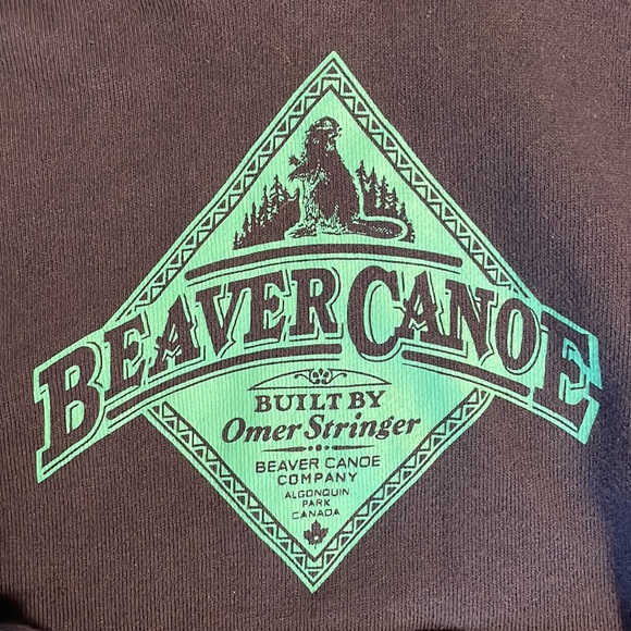 Roots - Beaver Canoe - Relaxed Hoodie - Toddler - 4T - Blue w/ Teal Logo - Picture 2 of 3
